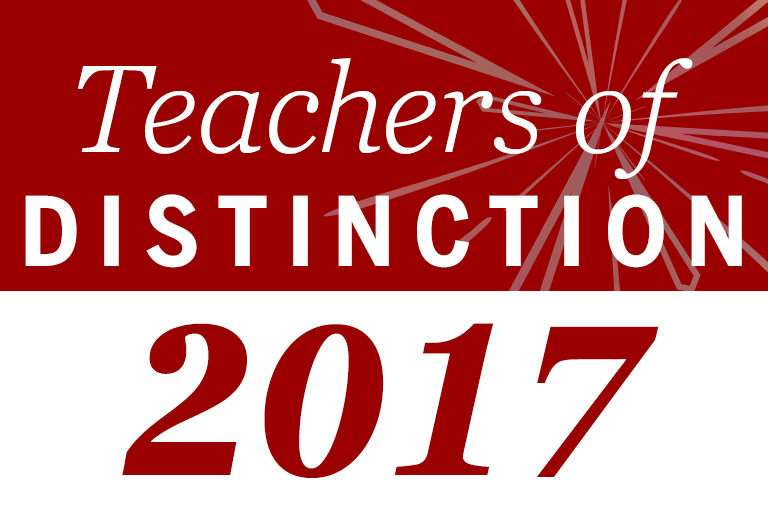 2017 Teacher of Distinction